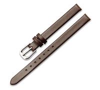 NMASDUYPU Soft Leather Watch Band Women's Strap 6mm 8mm 10mm 13mm 15mm 17 MM Small Size Width First Layer Cowhide Watch Bands Belt(Brown,10mm)