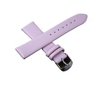 NMASDUYPU Soft Leather Watch Strap Band 8mm 10mm 18mm 20mm 22mm 24mm Waterproof Watchband Replacement Silver Buckle For Men Women(Pink,22mm)