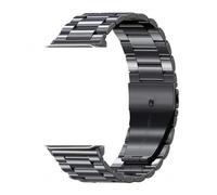 NMASDUYPU Strap For Watch Fit 3 Watch Band Smartwatch Correa Stainless Steel Bracelet For Fit3 2 Metal Wristband(Noir,For fit 3)