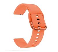 NMASDUYPU Suitable For Vivoactive 4S Venu 2S Replacement Band 18mm Silicone Wrist Strap Bracelet Soft(Papaya color,Vivoactive 4S)