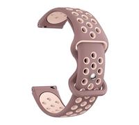 NMASDUYPU Two Tone Strap For Venu 4 41mm 2S 3S Breathable Round Hole Band Suitable For 265s 255s Smartwatch(Smoky purple,Move3S)