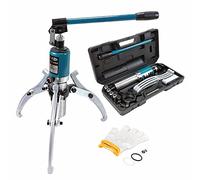 NMAZA 10Ton Hydraulic Gear Puller Wheel Bearing Pulling Separator 3 in 1 Pump Oil Tube Drawing Machine M/Case