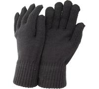 NMB FASHIN FASHION AS UNIQUE AS YOU ARE Men's Thermal Midnight Grey Fullfinger Gloves By Handy - Winter - Midnight Grey Thermal Gloves For Outdoor Working Biking Driving One Size