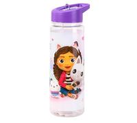 NMB FASHION G house 650ml Kids Water Bottles with Straw, Back to School Supplies Girls Water Bottle - Frozen Water Bottle For Girls Purple (Doll)