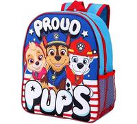 NMB FASHION Kids Character Backpack - Standard, Deluxe with Extra Pocket, & 3D Design Options - Fun & Functional School Bags (Standard P Patrol Proud Pups Backpack)
