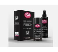 NMB HAIR BUILDING FIBER WITH LOCKING MIST SPRAY BROWN 4 Pcs (Each Price 11.99£)