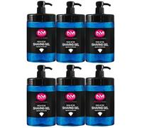 NMB Shaving Gel | Face Fresh 1000ml for Barbers 6pcs