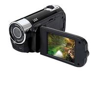 nmbhus 1080P Digital Camera 16X Digital Zoom 270 Degree Rotation Camcorder Video Cameras For Vlog(Color:Black)