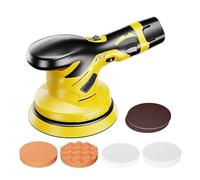 nmbhus 12V Cordless Car Polisher Lithium Battery Wireless Car Beauty Waxing Auto Paint Care Furniture Polishing Machine Auto Washing For Car Detailing