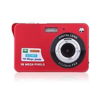 nmbhus 18 Megapixel Student Camera HD Digital Camera Card Camera Selfie Video Camcorder(Red)