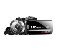 nmbhus 2.7K Digital Video Recorder Home Use Outdoor Portable Cameras For Photography WIFI Streaming Web Camcorder Vlog(32G SD Card,Cam)