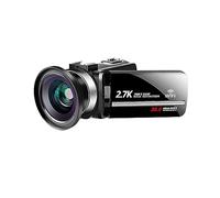 nmbhus 2.7K Digital Video Recorder Home Use Outdoor Portable Cameras For Photography WIFI Streaming Web Camcorder Vlog(32G SD Card,With Lens)