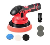nmbhus 2500-5000RPM Wireless Car Polishing Machine 6inch Cordless Buffer Polisher 6 Variable Speed Sander Electric Polishing Wax Tool For Car Detailing