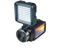 nmbhus 30 Million Digital Video Camera HD DV Travel Self-timer Photo Video Camcorder Movie All-in-one Machine(Size:Hot Shoe Mount+Camera Light)