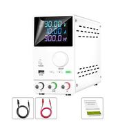 nmbhus 30V 10A DC Adjustable Laboratory Power Supply 60V 5A Voltage Current Regulator 5V/2A USB Port For Repair PCB Test(SPPS-A3010D 232-01)