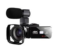 nmbhus 48MP WIFI Camcorder 4K Digital Vlog Cameras For Night Shooting Infrared Outdoor PortableRecorder Live Streaming Web Cam(32G SD Card,3)