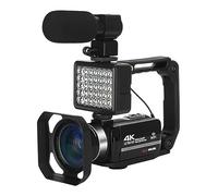 nmbhus 4K Camcorder WIFI Digital Video Camera Streaming Vlog Recorder 18X Time Lapse Webcam Stabilizer(No SD Card,5)