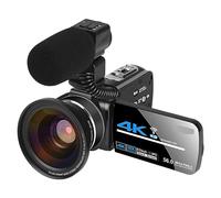 nmbhus 4K Streaming Digital Video Camera Webcam Wifi Camcorder For Photography Infrared Night Vision Outdoor 56MP Vlog Recorder(No SD Card,Set 4)