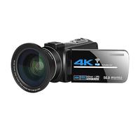 nmbhus 4K Streaming Digital Video Camera Webcam Wifi Camcorder For Photography Infrared Night Vision Outdoor 56MP Vlog Recorder(32G SD Card,Set 2)