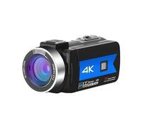 nmbhus 56MP Digital Cameras For Live Streaming Webcam 4K UHD Vlog Video Recording Photographic Camcorder Recorder Night Vision(32G SD Card,Black)