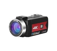nmbhus 56MP Digital Cameras For Live Streaming Webcam 4K UHD Vlog Video Recording Photographic Camcorder Recorder Night Vision(16G SD Card,Red)