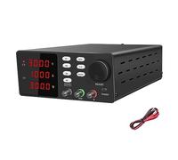 nmbhus Adjustable Programmable Switching DC Power Supply Digital Voltage Regulator Desktop Source Charge(30V 10A SPPS-S-B-K)