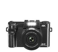 nmbhus Auto Focus Digital Photo Camera For Photography 56MP 4K Vlog Camcorder 3" Screen Wifi Webcam Video Camera(32G TF Card,2 Batteries Charger)