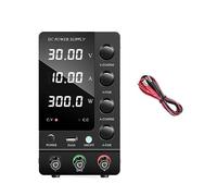 nmbhus Black 4digits Switching DC Power Supply Laboratory Maintenance Workbench Voltage Current Regulator(C-30V10A SPS-C3010)