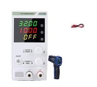 nmbhus DC Regulated Power Supply Programmable Digital Laboratory Switching Power Bench Source Voltage Current Regulator(ABF-3010MF CWH650B)