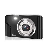 nmbhus Digital Camera Vlogging Camera Zoom LCD Screen Compact Portable Mini Cameras For Students, Teens(Black)
