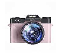nmbhus Digital Photo Camera Vlogging Camcorder WIFI Webcam Wide Angle 16X Digital Zoom 48MP Photography Flip Screen(With 32GB,With 2 Lens-03)