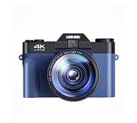 nmbhus Digital Photo Camera Vlogging Camcorder WIFI Webcam Wide Angle 16X Digital Zoom 48MP Photography Flip Screen(Standard,With 2 Lens-02)
