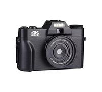 nmbhus Digital Photo Camera Vlogging Camcorder WIFI Webcam Wide Angle 16X Digital Zoom 48MP Photography Flip Screen(Standard,Only Black Camera)