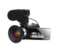 nmbhus Full 4K Video Recorder Streaming WIFI Camcorder Portable Outdoor UHD 48MP Digital Vlog Cameras For Photography(No SD Card,Set 2)
