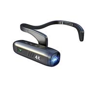 nmbhus Head Mounted Wearable Action Camera WiFi Sports Camcorder Webcam Anti-shake Control For Vlog Video Recording(With 16G card)