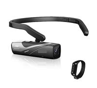 nmbhus Head Wearable Vlog Camera 4K For Digital Camcorder Professional Gimbal Stabilization(Color:EP8 black remote)