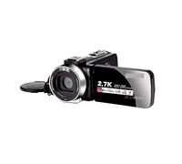 nmbhus Night Vision 2K Camcorder 16X Zoom Infrared Vlogging Video Camera 2.7K 30MP Portable Digital Recorder Live Streaming(No SD Card,Only Camera)