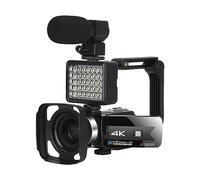 nmbhus Night Vision 4K WIFI Camcorder For Video Recording Outdoor Vlogging Digital Recorder IR Portable Photographic Cameras(64G SD Card,Set 3)