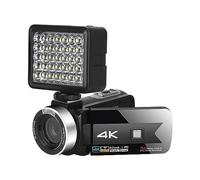 nmbhus Night Vision 4K WIFI Camcorder For Video Recording Outdoor Vlogging Digital Recorder IR Portable Photographic Cameras(32G SD Card,Set 2)