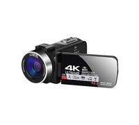 nmbhus Time Lapse Digital Video Camera Full 4K 30FPS Vlog Camcorder For WIFI Remote Control 18X Portable Photography Recorder(32G SD Card)