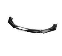NMBNPKTUCU Front Bumper Lip Chin Spoiler Universal Front Shovel Gloss Car Front Bumper Lip Body Kit Front Under Lips Diffuser Spoiler Car Accessories Underbody Lip Accessories(Black)