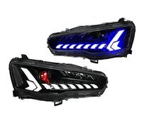 NMBNPKTUCU LED Front Light Headlight Assembly For Mitsubishi For Grand For Lancer For Evo-X 2008-2018 Pair Of Car Styling Car Headlight Assembly Led Head Lamp(Right-hand Driving)