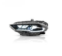 NMBNPKTUCU LED Front Light Headlight Assembly For Mustang 2018 2019 2020 Headlamps Full Led Lens DRL Front Bumper Head Lights 2 Pcs Car Accessories