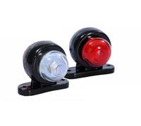 NMBNPKTUCU Taillight Assembly 2 PCS/Set Truck Tail Lights Outline Marker Side Marker 24v Light Truck Parts Caravan Trailer Lamp Side Lights Car Rear Headlight Accessories