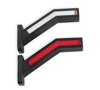 NMBNPKTUCU Taillight Assembly 2PCS Truck Side Marker Lighting Trailer Van Lights Universal 12V 24V Neon Stalk Lamp Waterproof Outline Marker Light