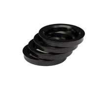 NMBNPKTUCU Wheel Spacer Adapter 54.1-73.1 54.1-67.1 54.1-65.1 54.1-60.1 54.1-57.1 54.1-56.6 54.1-56.1mm 4 Pieces Wheel Hub Centric Rings Plastics Wheel Hub Spacers(54.1-57.1mm)