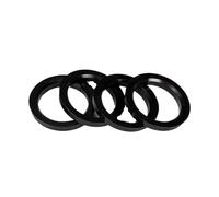 NMBNPKTUCU Wheel Spacer Adapter 63.4-60.1 64.1-60.1 66.1-60.1 67.1-60.1 71.5-60.1 73.1-60.1mm 4 PCS Hub Centric Ring Car Wheel Bore Center Collar Wheel Hub Spacers(73.1-60.1mm)