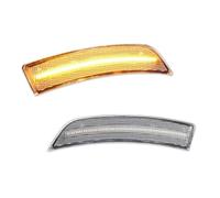 NMBNPKTUCU Wing Mirror Indicator Turn Signal For GR86 For ZN8 Bumper Led Fender Side Marker Lights Auto Turn Signal Blinkers(Clear Lens Amber)