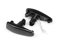 NMBNPKTUCU Wing Mirror Indicator Turn Signal For Mitsubishi For Lancer For Evolution For Evo X For Outlander Sport LED Side Marker Lighting DRL Fender Lamp Auto(Smoked Lens)