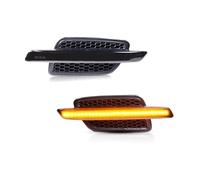 NMBNPKTUCU Wing Mirror Indicator Turn Signal For Pontiac For G8 2008-2009 Front Bumper Side Marker LED Lights Lamps Turn Signal Light Clearance DRL T10 12V(Amber)